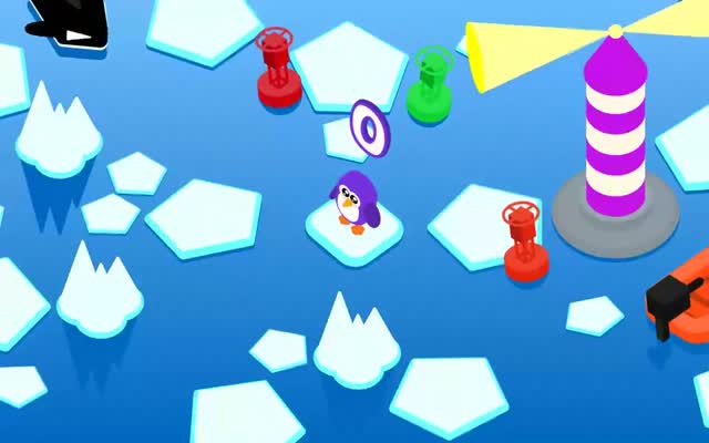 Purple Penguin — orcas closing in